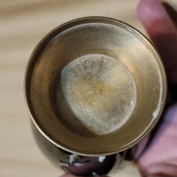 Mother of pearl vase - Picture 3 of 3